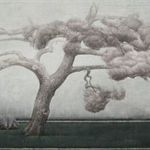 自然的界限-乡愁1  布面油画  80×200cm  2011