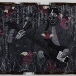 Zheng Wei  Beautiful Slipknot No.3  woodcut and mixed materials 110×128cm 2012