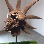 Zheng Wei  Liberty spikes  Copper 18×46×89cm  2013