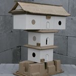 高岩松   三联 之四   纸盒  42X20X46cm  2007-2008