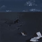 Yang Liu  2008,Fei Jia Cuun,Summer-Burning to Ashes  Oil on Canvas  30x30cm 2008