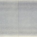 沈忱 无题-作品1222-06   (每幅)117x305cm(双联) 布面丙烯  2006年  